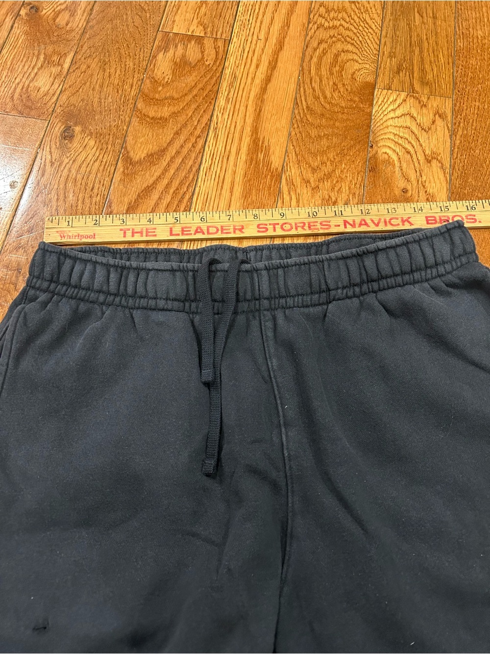 Nike Mens Sweatpants Size Large Black Fleece Jogger Casual Athletic Pants - Picture 8 of 11